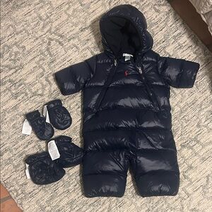 Polo Ralph Lauren Down Hooded Bunting